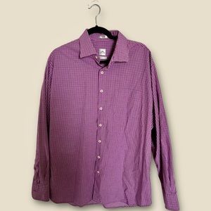 Peter‎ Millar Weekender Wash Shirt Men's XL Checkered Long Sleeve Top EXCELLENT✅